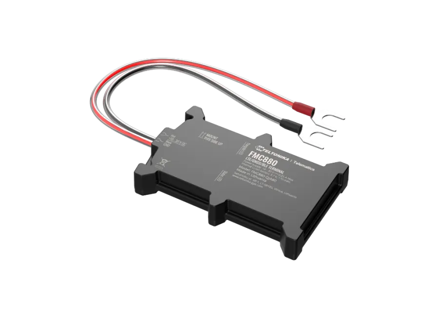 Teltonika FMC880-E Traceur GPS 4G LTE pour véhicules – Protection avec montage dans le compartiment moteur