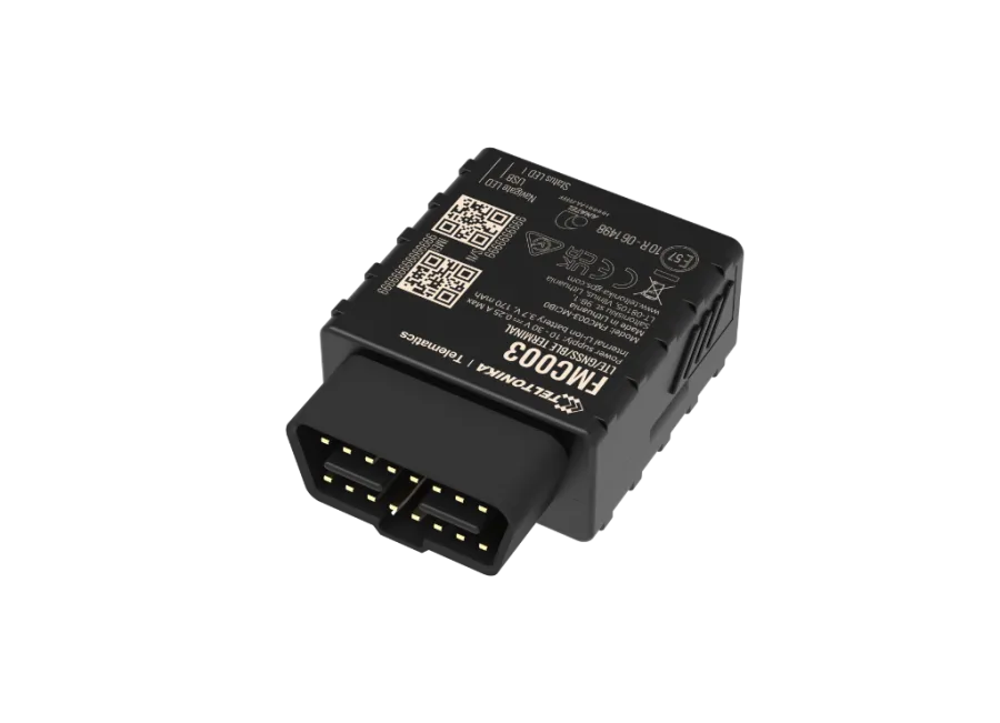 Teltonika FMC003-E Traceur GPS OBDII 4G LTE – Diagnostic du véhicule et suivi de flotte