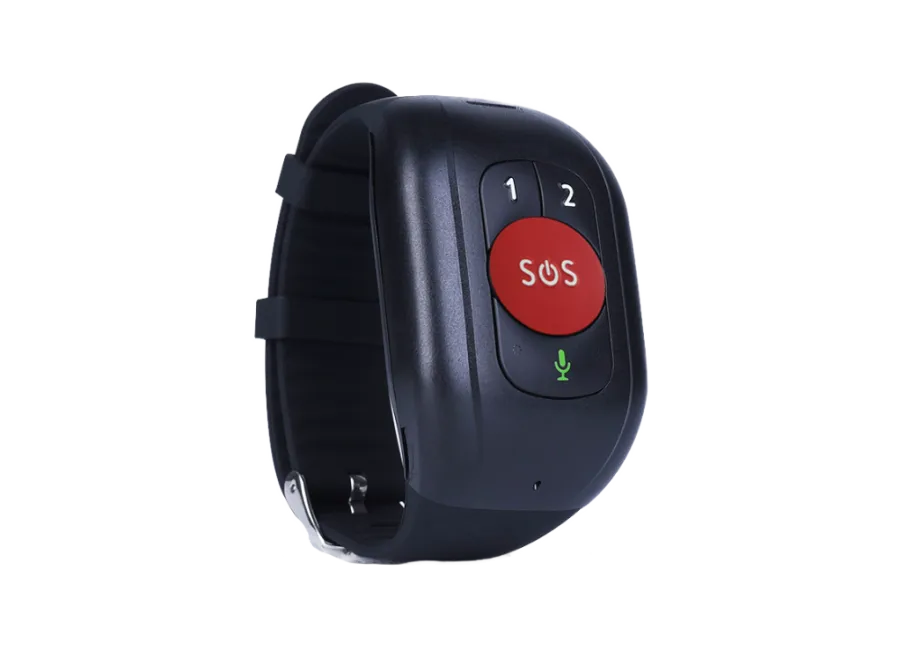 Reachfar V48-B Montre intelligente GPS SOS 4G LTE pour seniors – Détection de chute et appel vidéo