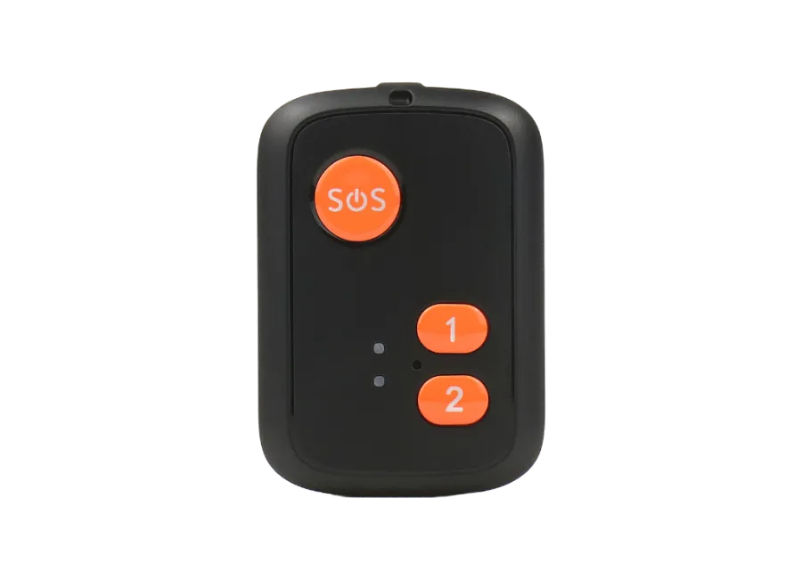 Reachfar V51-B Traceur GPS SOS 4G LTE à suspendre au cou – Pendentif confortable et appel vocal