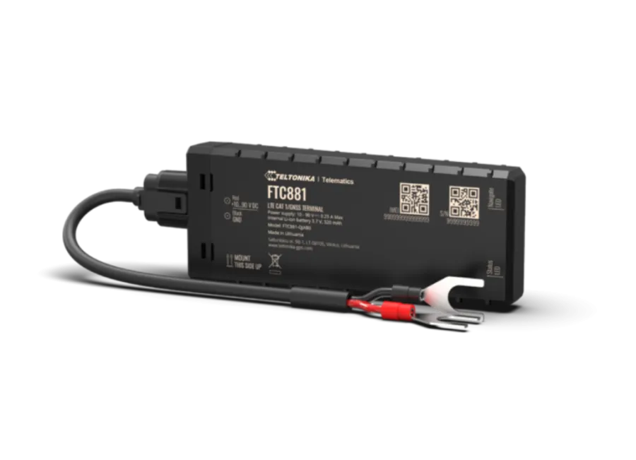 Teltonika FTC881 Traceur GPS 4G LTE pour véhicules – Protection IP69K et précision 1,8 m